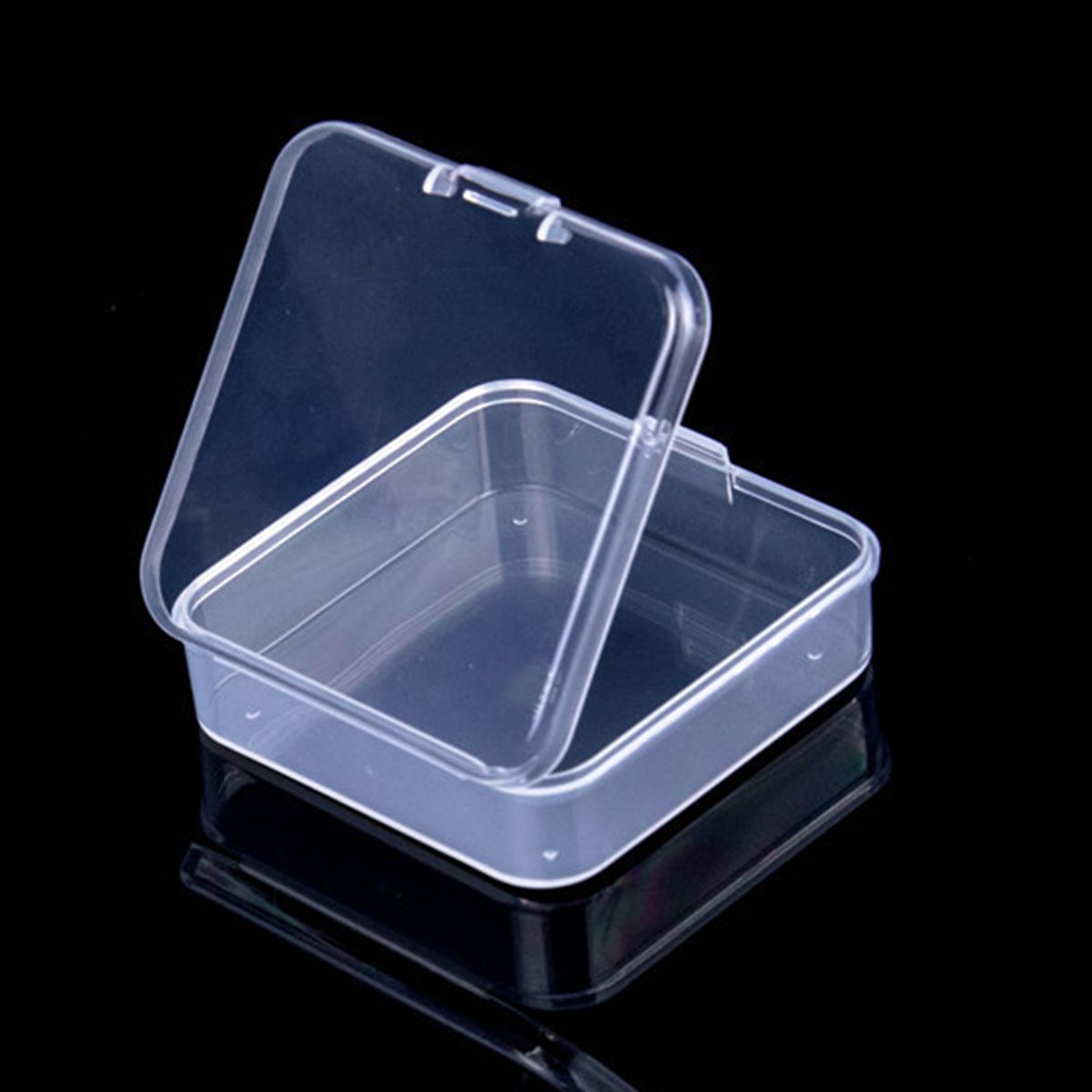 PP Square Storage Case Collection Box Jewelry Container-