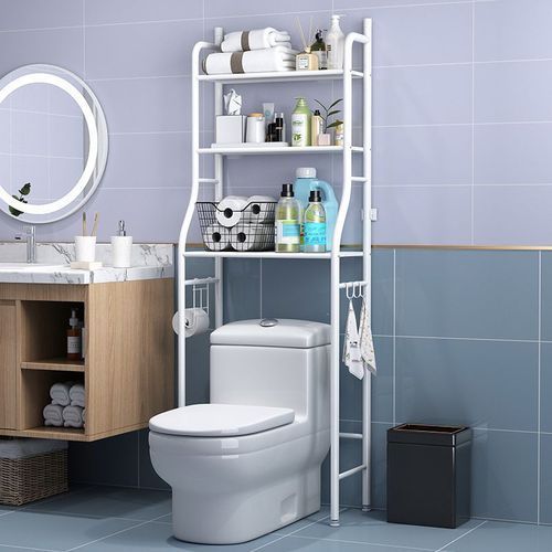 3 Tier Over Toilet Bathroom Storage Rack Organizer