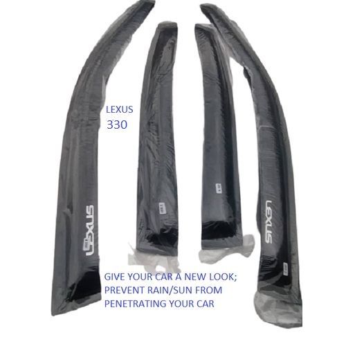 LEXUS 330 Sun/rain Shade Visor-BLACK COLOUR