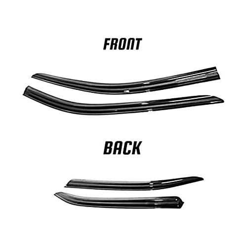 FASCINATING 1998-2002 TOYOTA CAMRY RAIN/SUN SHADE VISOR-black