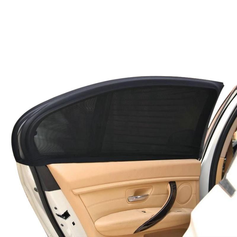 Auto Car Vehicle Window Mesh Shield Sunshade Visor Net UV Protection Anti Mosquito Window Covers, Size:Front Window75x50cm