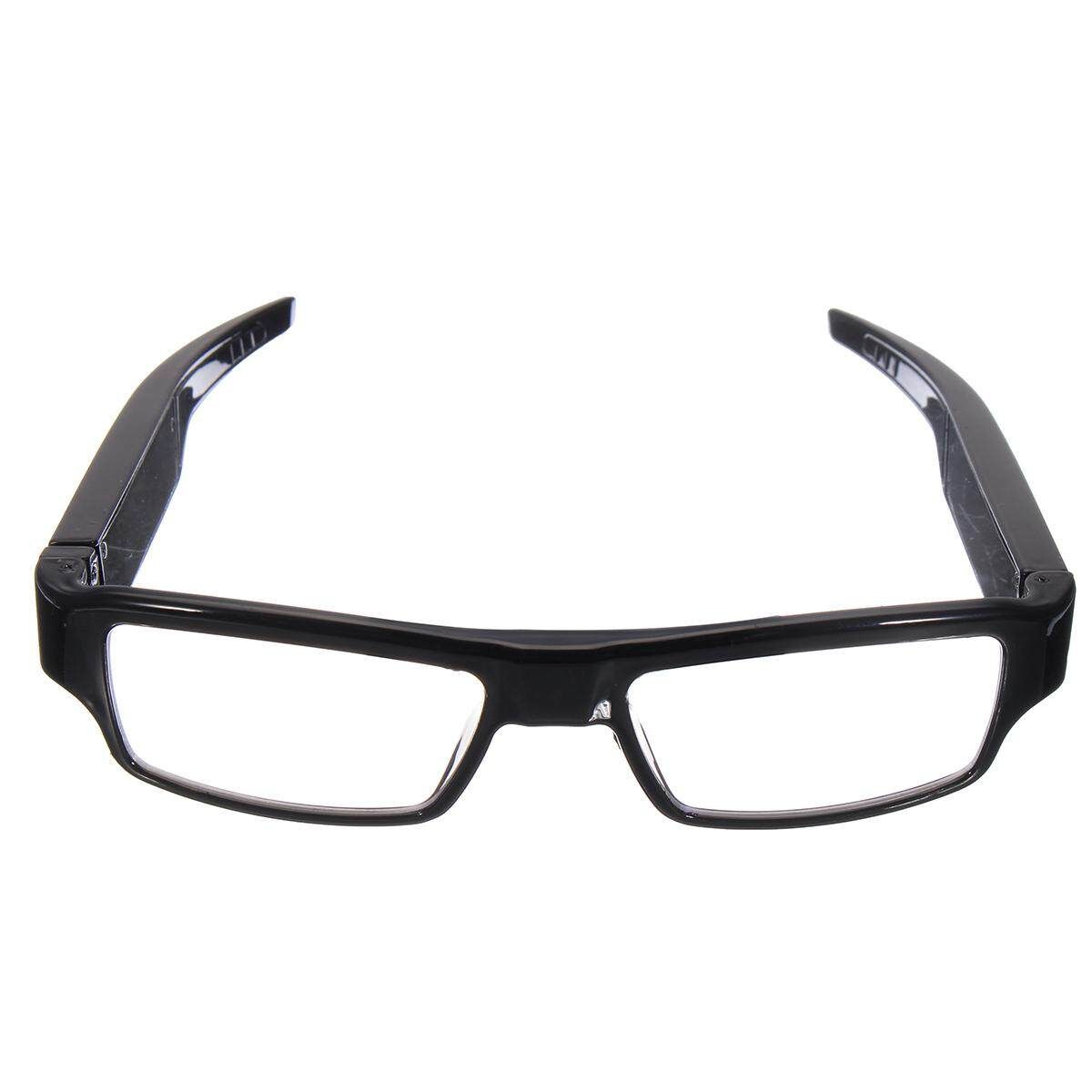 1080P FHD Glasses Hidden Camera Eyewear Detachable Remote Control DVR Camcorder