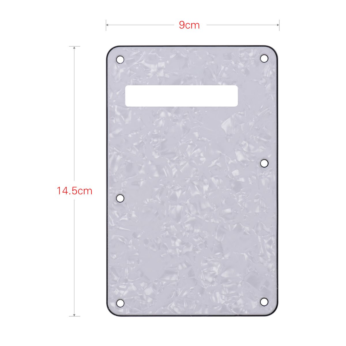 3-Ply Guitar Backplate Guitar Tremolo Back Cover Replacement