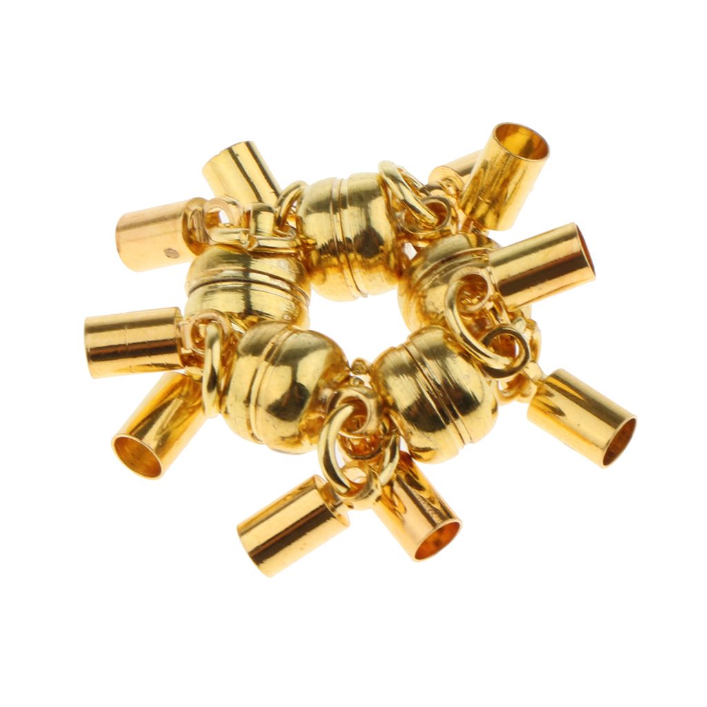 5pcs Antique Metal Magnetic Clasps DIY Jewellery Making Necklaces