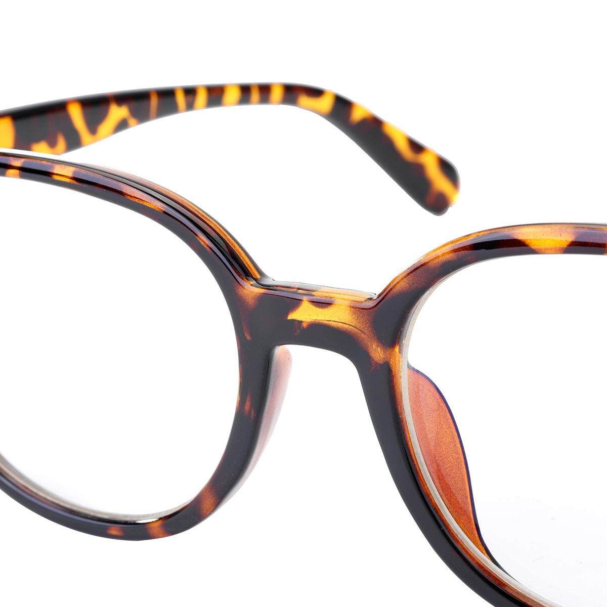 Computer Glasses Video Gaming Anti UV Glare Blue Light Leopard Print