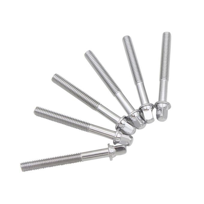 6 Pieces Drum Bolts Drum Tension Rods Short Screws Set For Drum