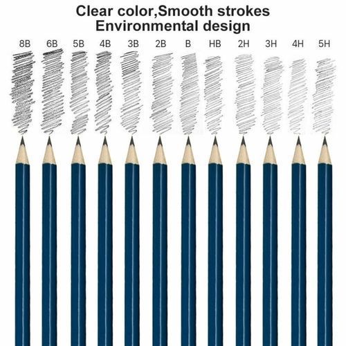 41Pcs Colouring Sketch Pencils Set Artist Oil Bas Multicolor