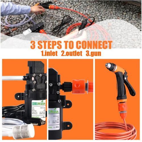 Car Washing Machine Cleaning Electric Gun Pump Pressure Washer Auto Cleaner Device Tool