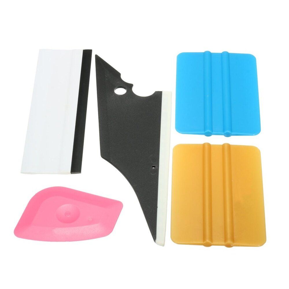 Professional 5 In1 Window Film Tools Tint Squeegee Scraper Set Kit Car Home Tint