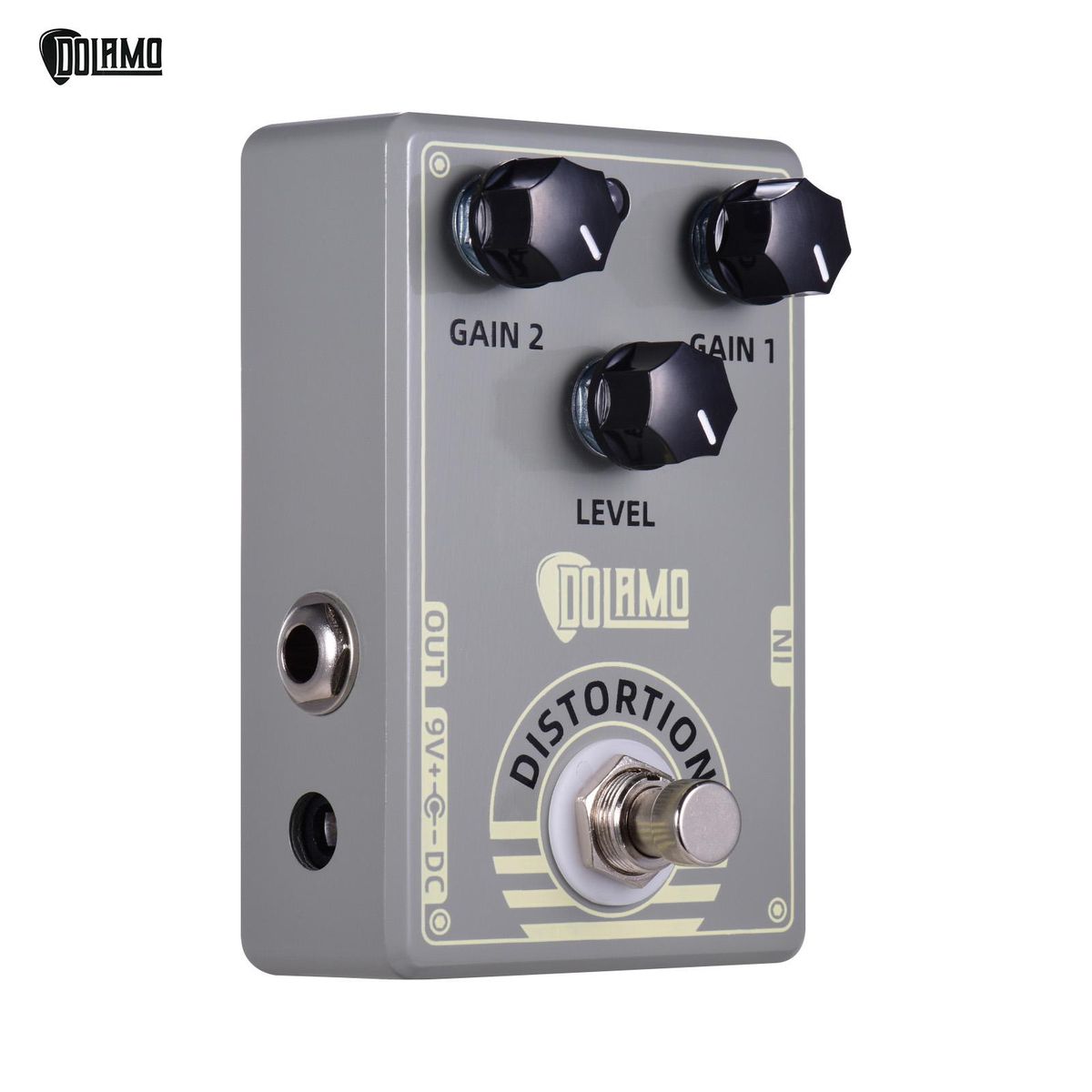 Dolamo D-5 Mark IV Distortion Guitar Effect Pedal Distortion Pedal with True Bypass for Electric Guitar