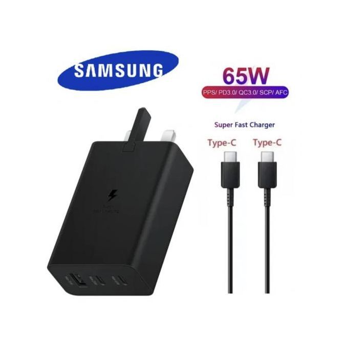 65W Super Fast Charge Adaptive Charging For Note 20 Ultra S22 Ultra Type-C To Type-C