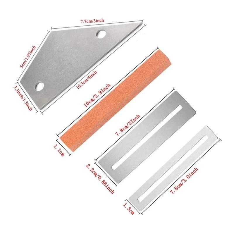 XSXS--Guitar Tool Kit, Guitar Fret Crowning File, Double Guitar Bass Fret Wire Hammer, Stainless Steel Fret Rocker, 2 Pcs Finger