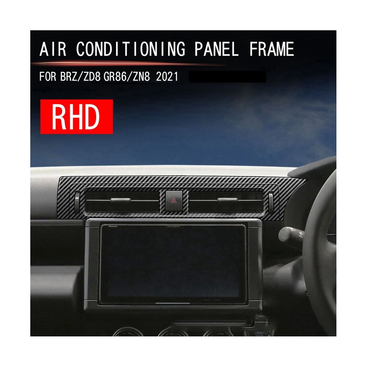 RHD Cover for 21-23 Carbon Fiber