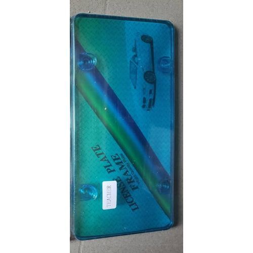License Plate Cover - Blue
