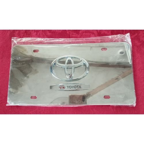 3D Stainless Steel Plate Number Logo