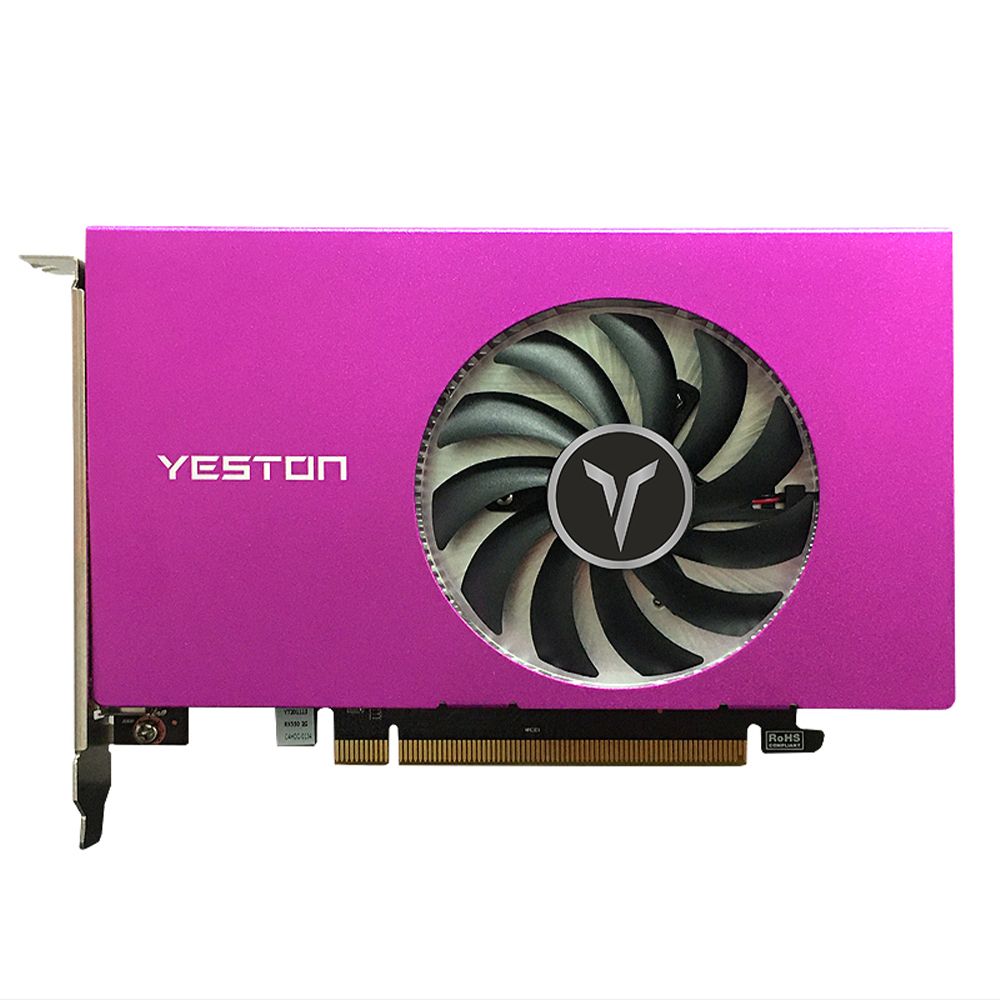 RX550-4G 4HDMI 4-Screen Graphics Card Support Split
