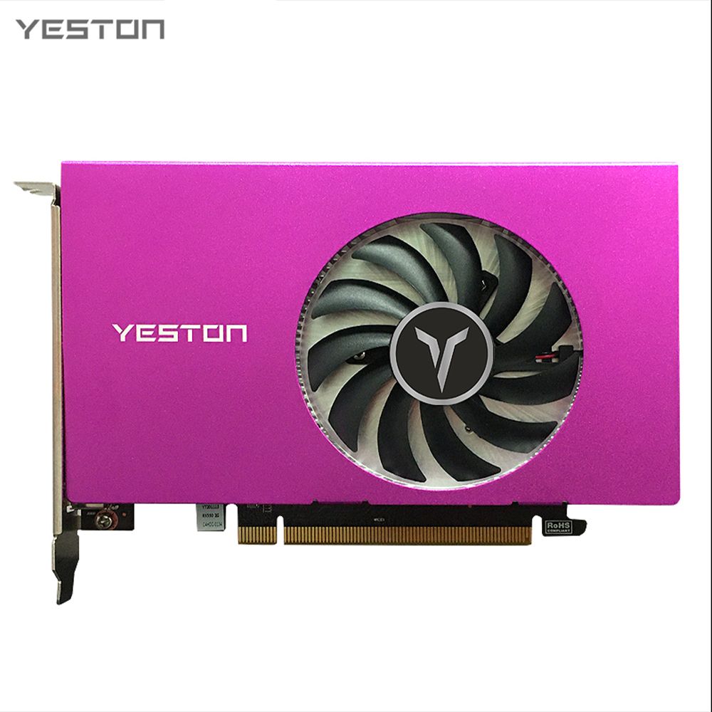 RX550-4G 4HDMI 4-Screen Graphics Card Support Split