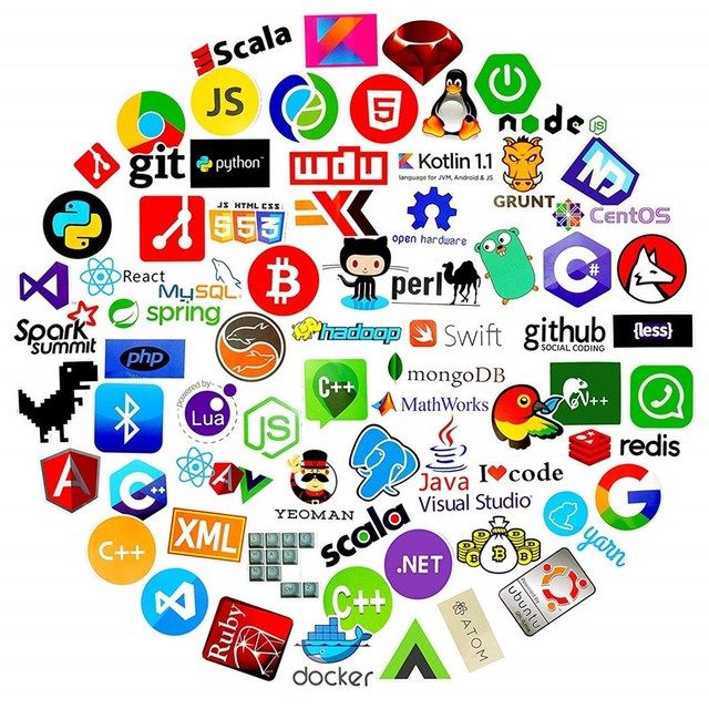 100pcs Programming Stickers Software Developers Engineers