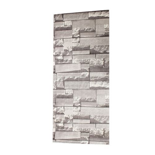 【Flash Deal】10m 3D Embossed Non-woven Brick Wallpaper Wall Paper Rolls& Living Room Bedroom