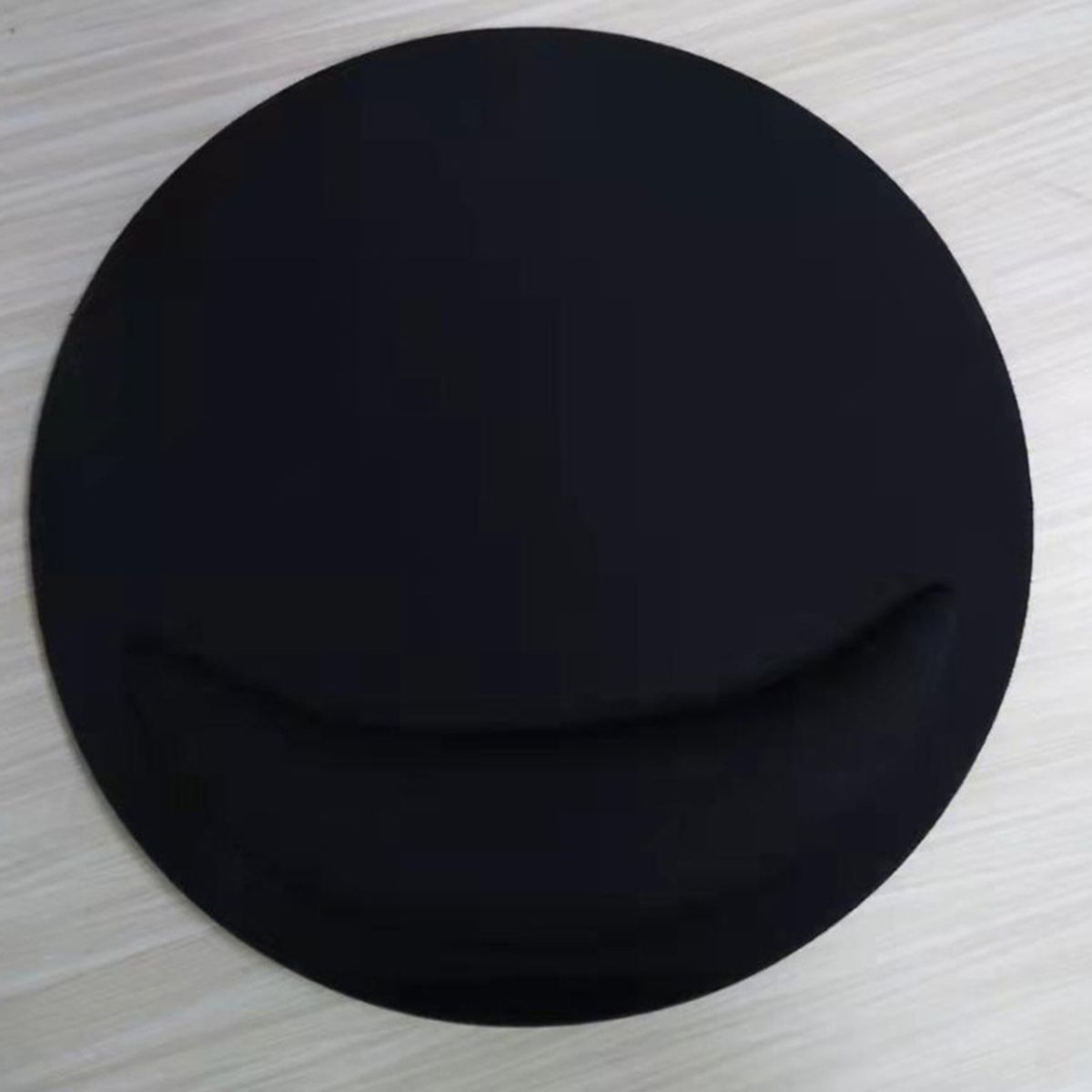 Mouse Pad Anti-skid Round EVA Slow Rebound Mice Mat-Black