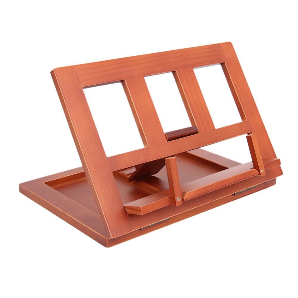 Wooden Reading Rack Reading Bookshelf Bookstand Bookholder