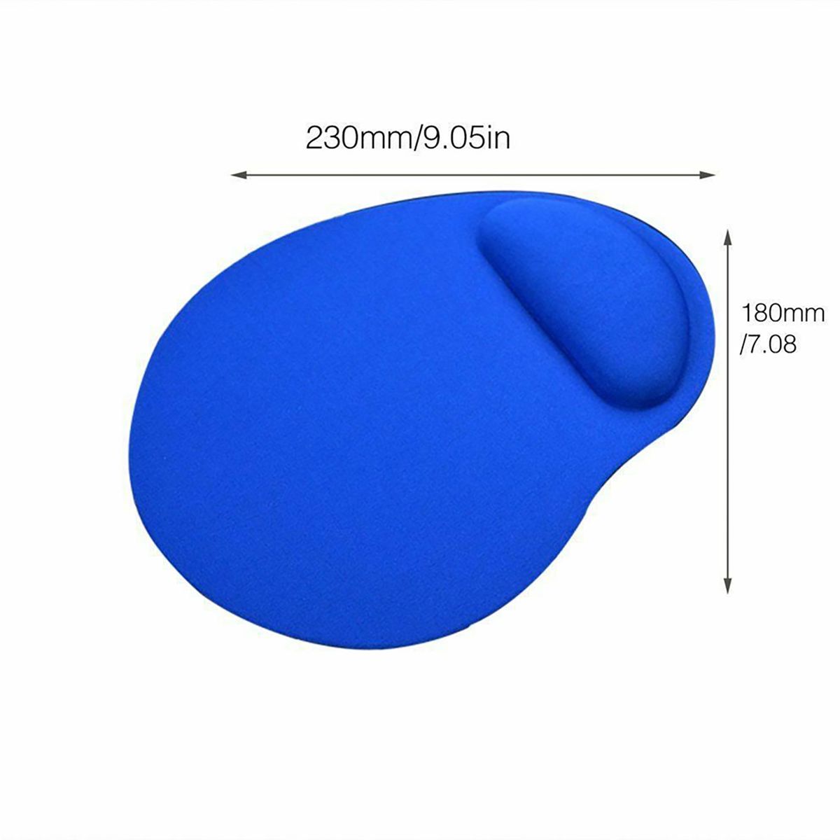 Mouse Mat Soft Anti-slid EVA Universal Wrist Cushion-Black