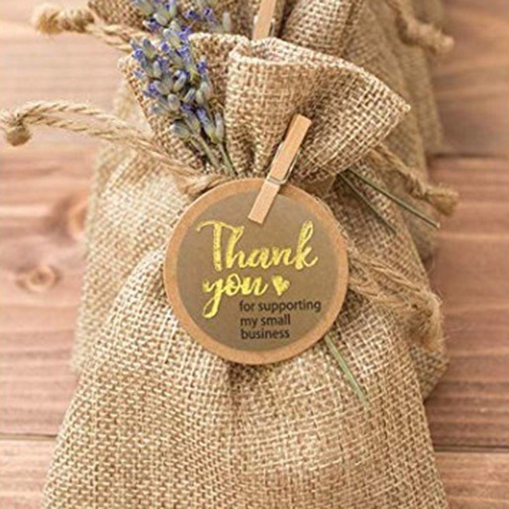 1000pcs THANK YOU FOR YOUR ORDER Sealing Stickers Round Labels Craft 1