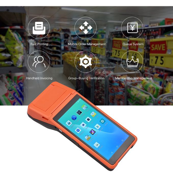 All In One Handheld PDA Printer Smart POS Terminal Wireless Portable Printers