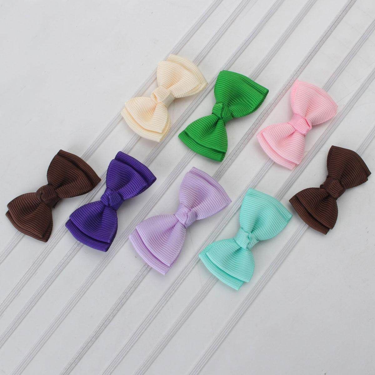 10Pcs Baby Girl Cute Bow Headband Newborn Hair Band Headdress Accessories