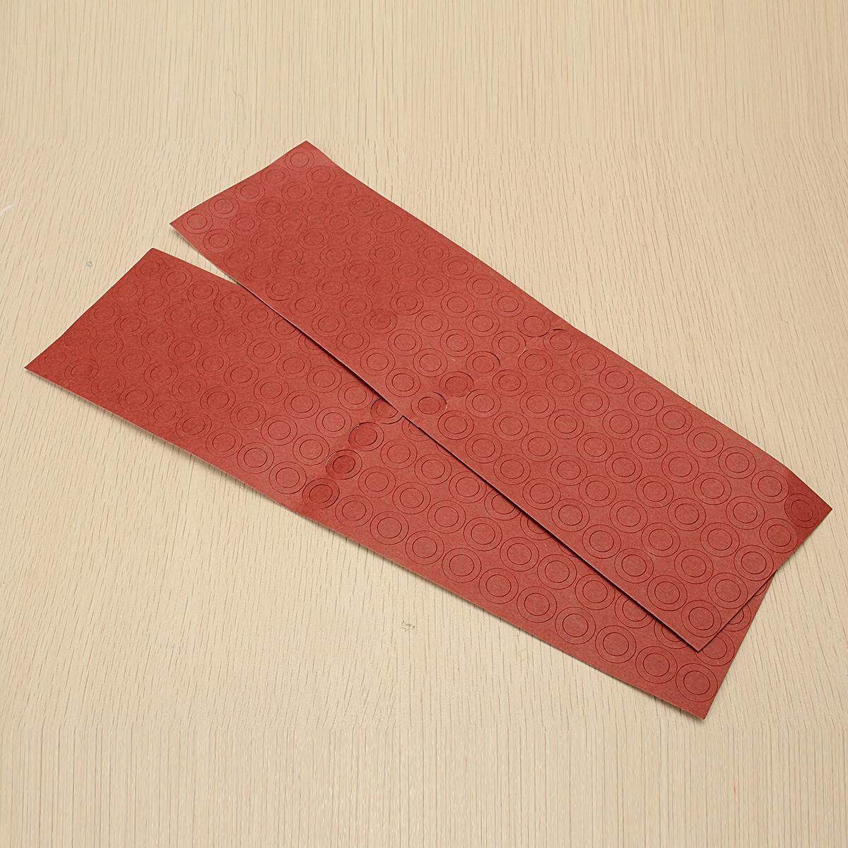 200pcs Cardboard 1x18650 Insulators Electrical Insulating Adhesive Paper