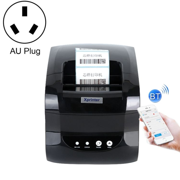 Xprinter XP-365B 80mm Thermal Label Printer AU Plug