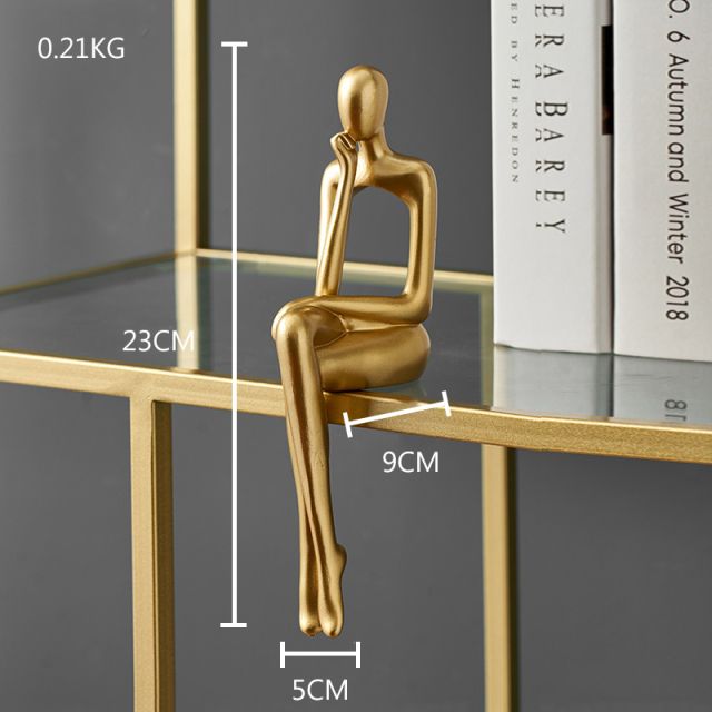 Abstract Figures Statues And SculpLiving Decor Living Room