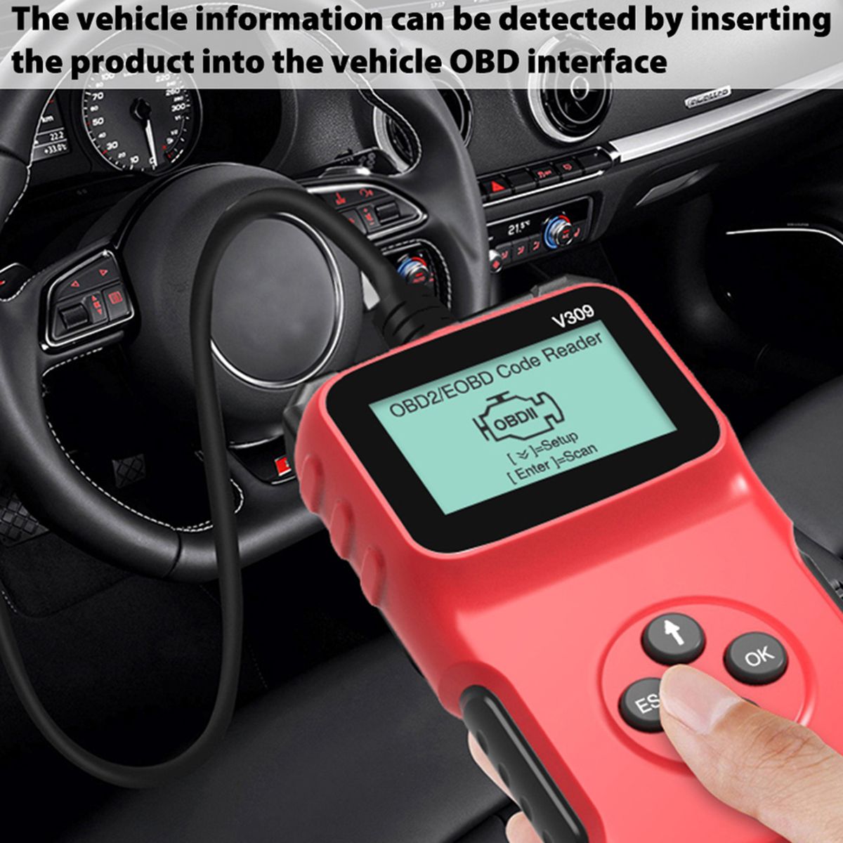 Universal OBDII Diagnostic Tool Scanner Code Reader Car Code