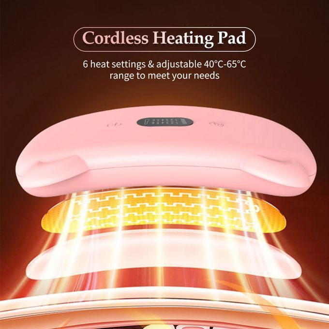 Cordless Heating Pad Period Pain Relief Electric Waist Belt