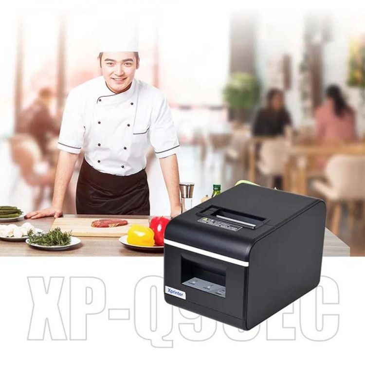 Xprinter XP-Q90EC Barcode Label Printer, Style:USB+Bluetooth