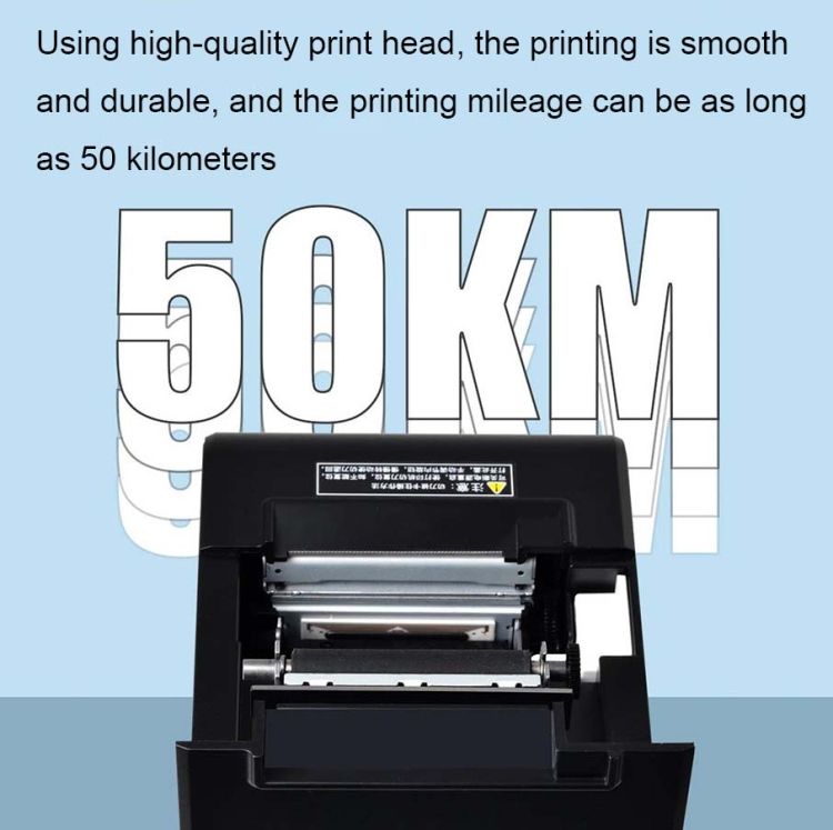 Xprinter XP-Q90EC Barcode Label Printer, Style:USB+Bluetooth