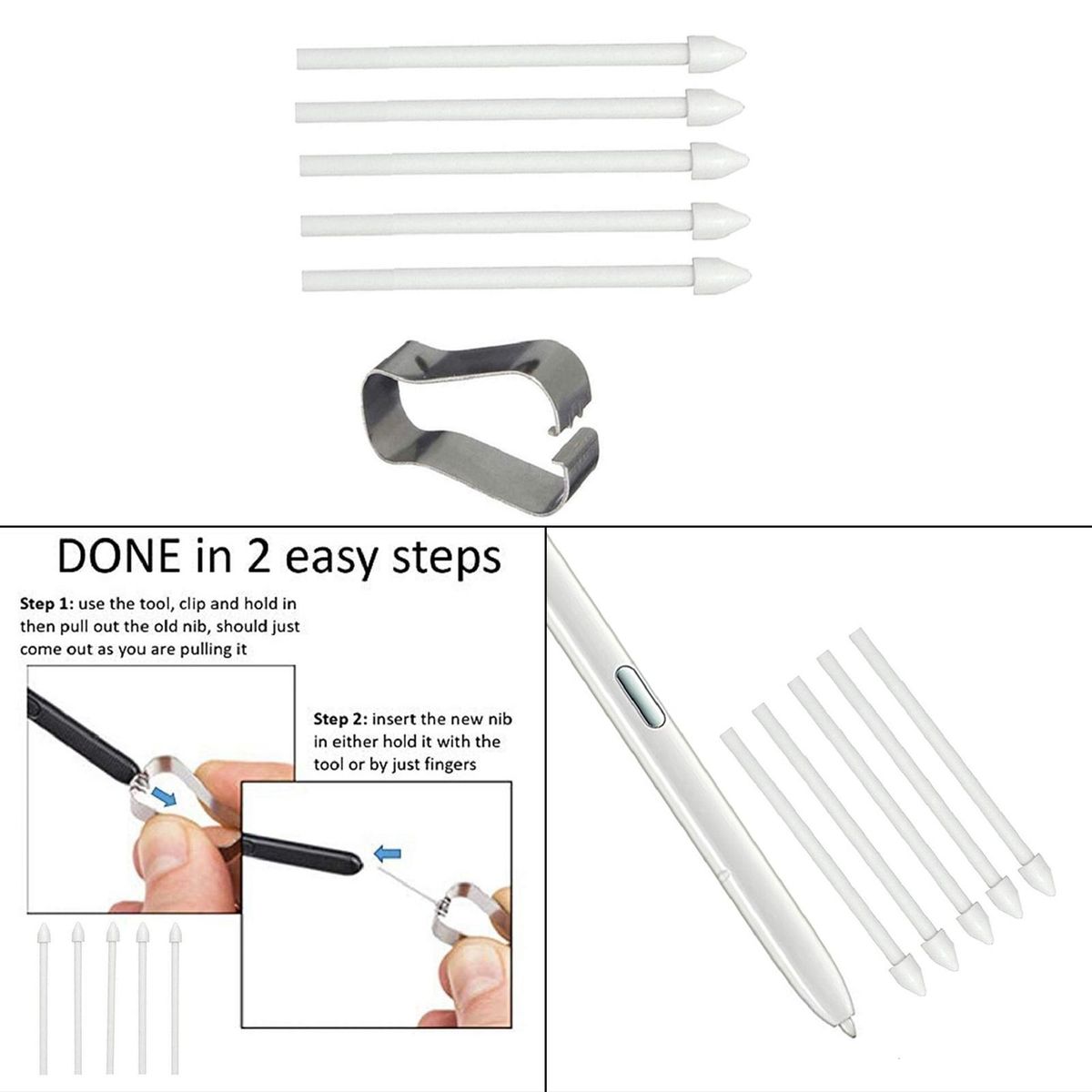 Pen Nibs Replace For Samsung Tab S7 S7+ S6 Lite Pen Tips For Note 10