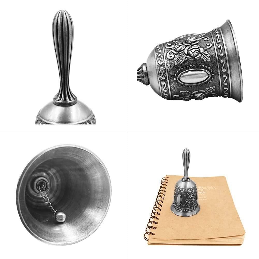 Hand Bell,Metal Dinner Bell Decorative Wedding Bells