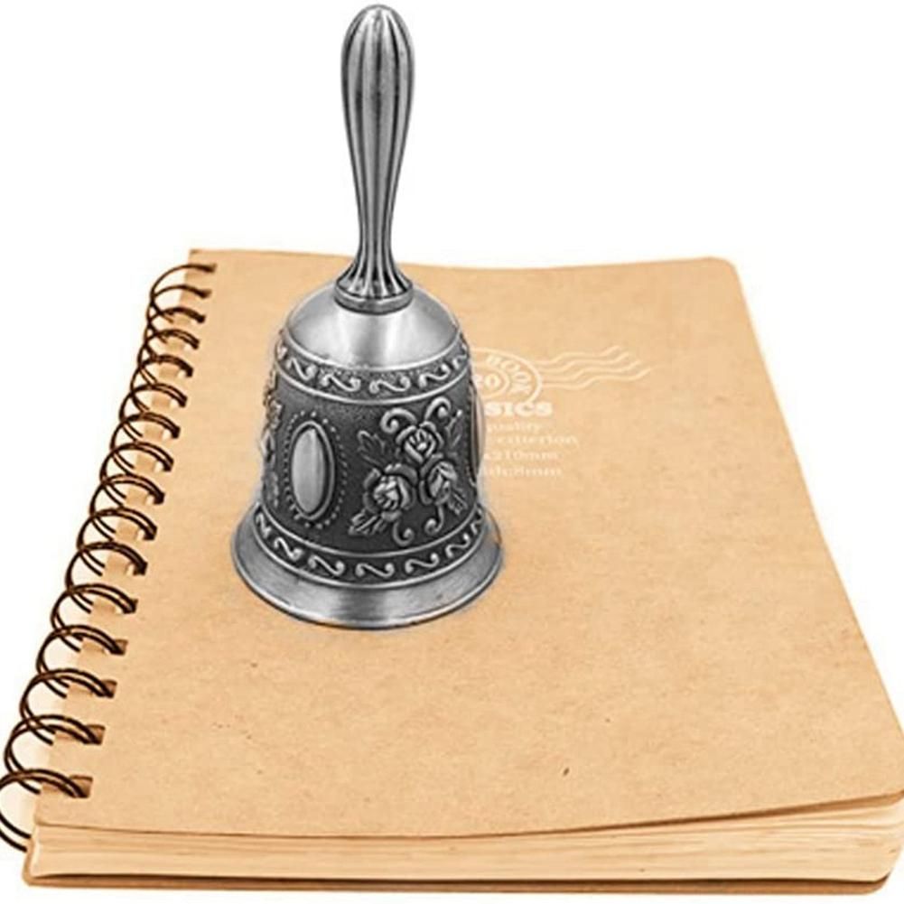 Hand Bell,Metal Dinner Bell Decorative Wedding Bells