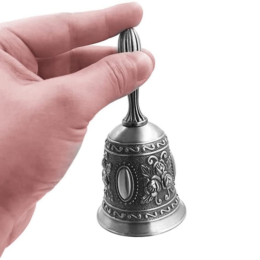 Hand Bell,Metal Dinner Bell Decorative Wedding Bells