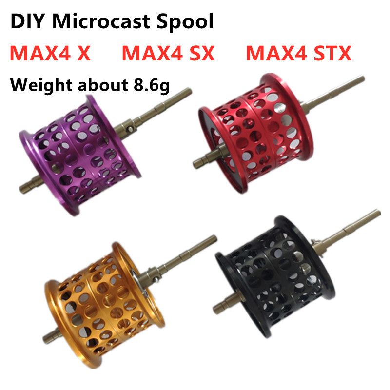 Diy Lightweight Microcast Spool For Max4 X / Max4 Sx / Max4