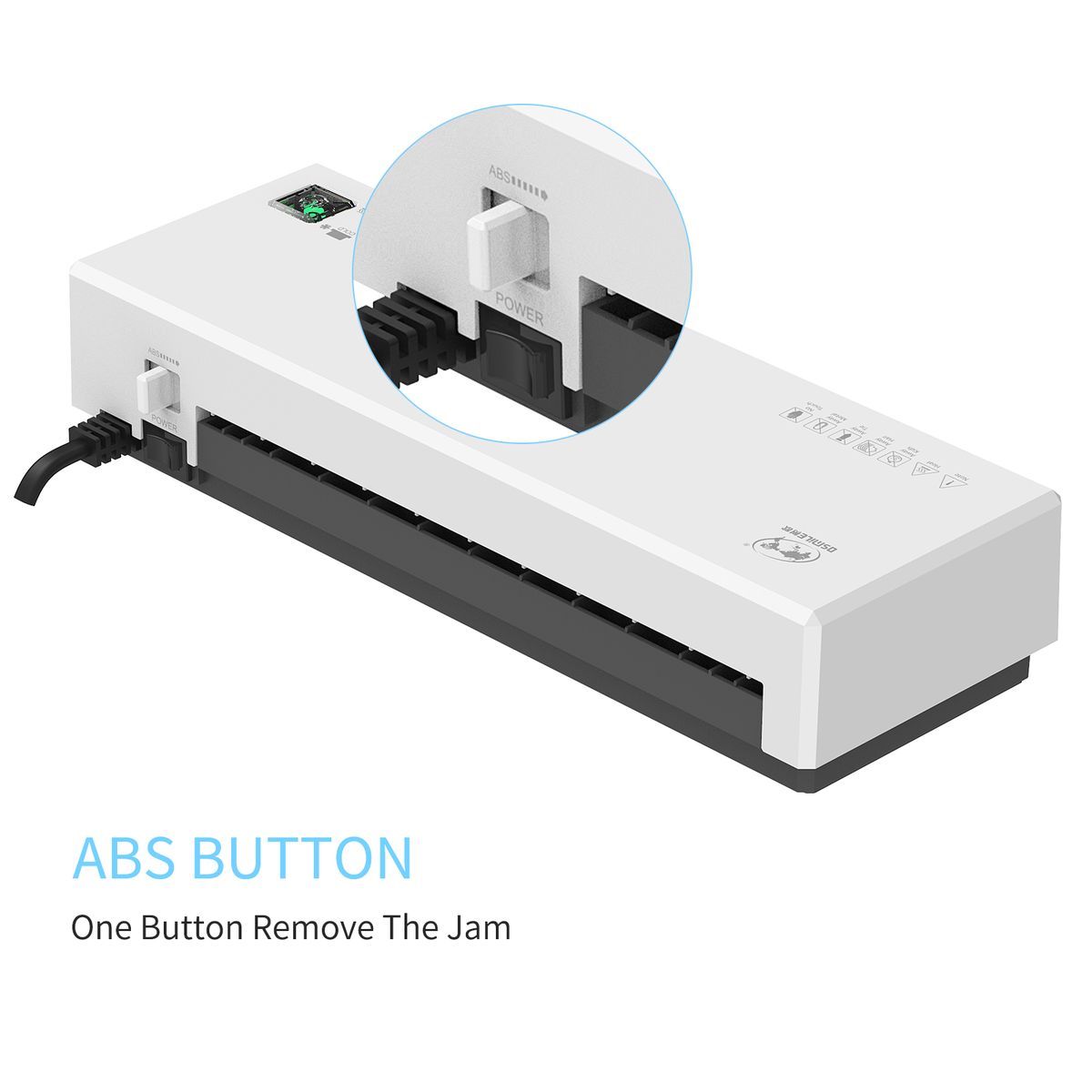 Desktop Laminator Machine Set A4 Size Hot And Cold