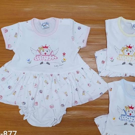 Baby Charm Baby Girls Casual Dress