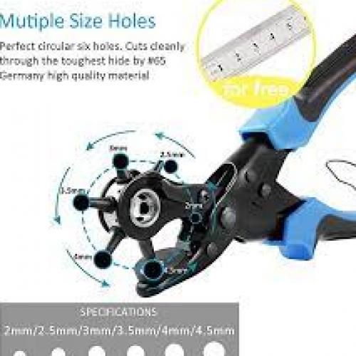 Leather Puncher Belt Punching Pliers Perforator Eyelet Piercer Sewing Crafts For Card Paper Handbag