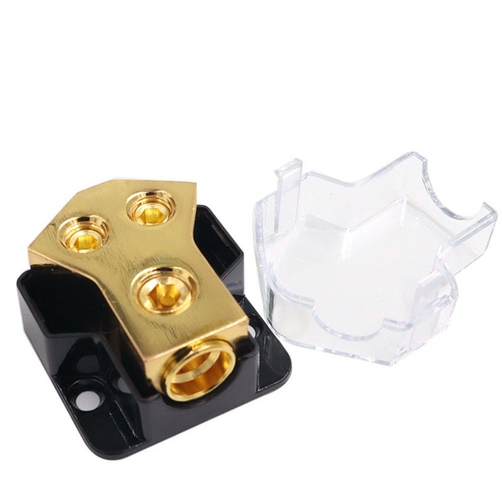 2 Way Power Distribution Block Power/Ground Splitter