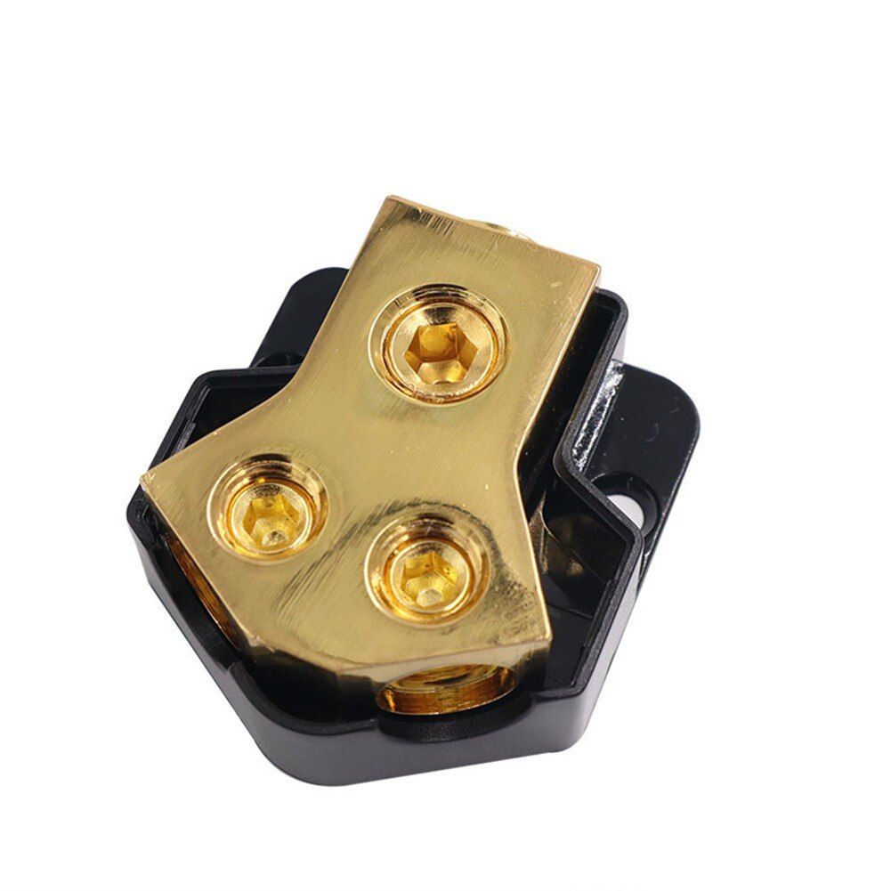 2 Way Power Distribution Block Power/Ground Splitter
