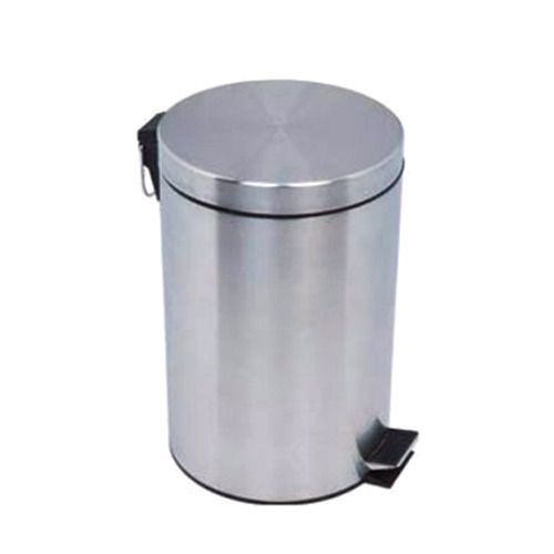 Stainless Steel Pedal Bin- Silver 3liters
