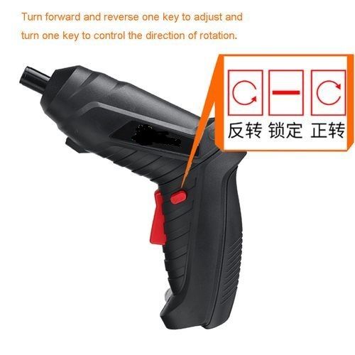 Electric Cordless Screwdriver Rechargeable Drill Driver With Tool Boxes