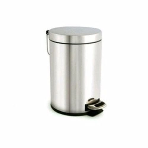 Stainless Steel Pedal Bin- 5Liters - Silver