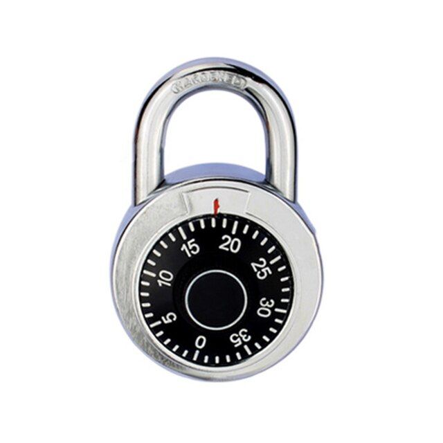 Rotary Padlock Digit Combination Code Lock